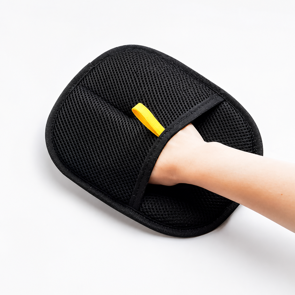 Pet Hair Removal Glove with Dual-Sided Electrostatic Bristles