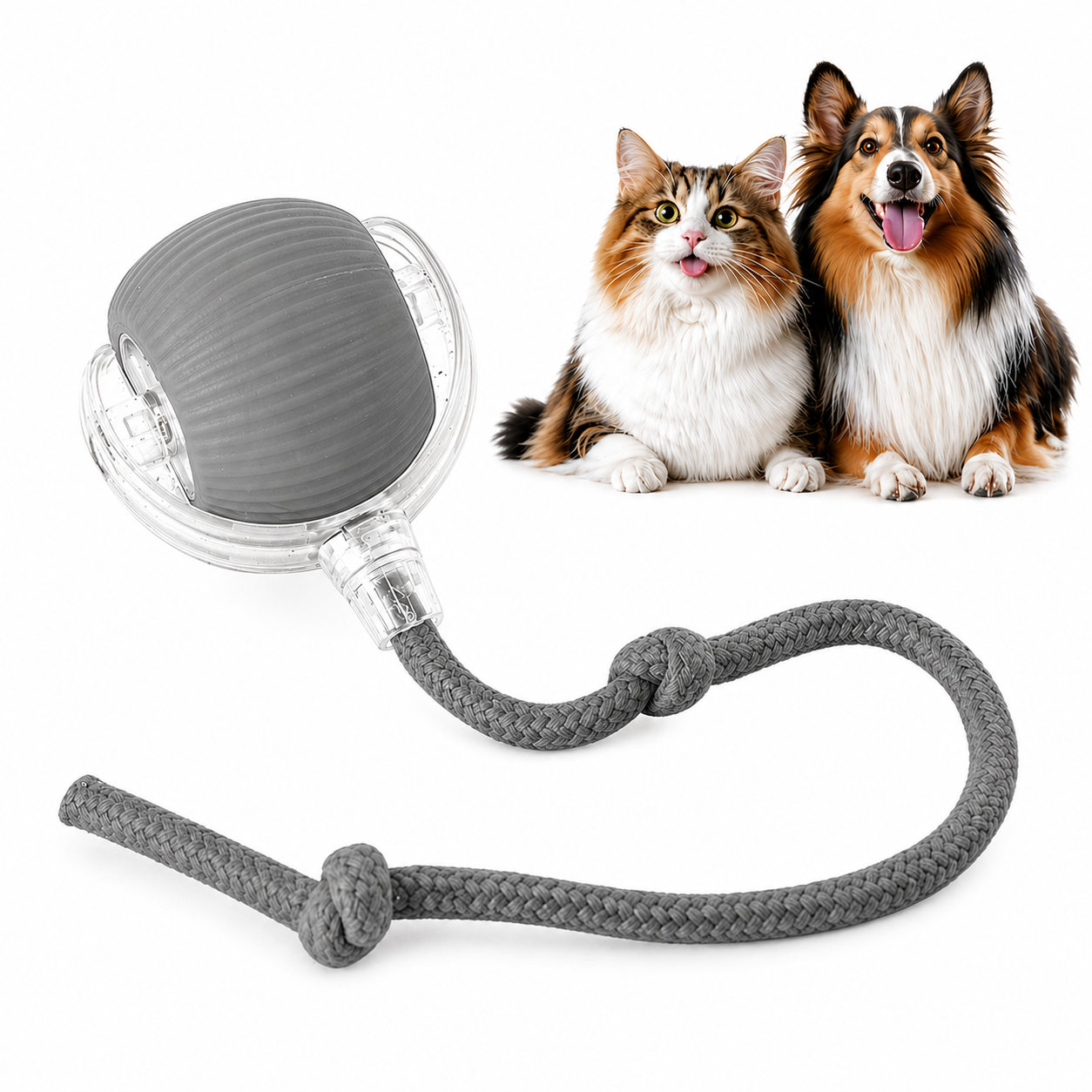 Rolling Fun Ball – Smart Interactive Pet Toy for Dogs & Cats