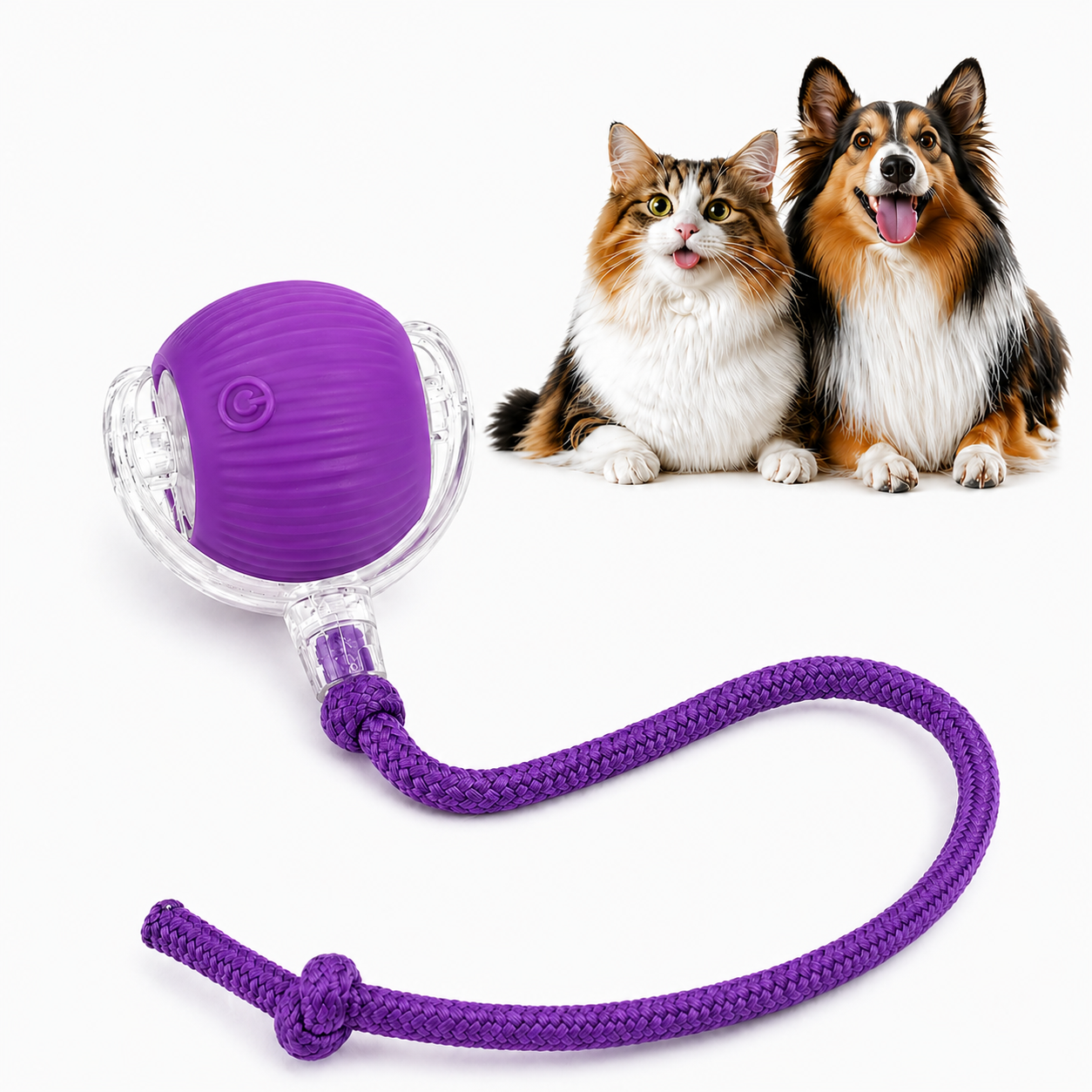 Rolling Fun Ball – Smart Interactive Pet Toy for Dogs & Cats