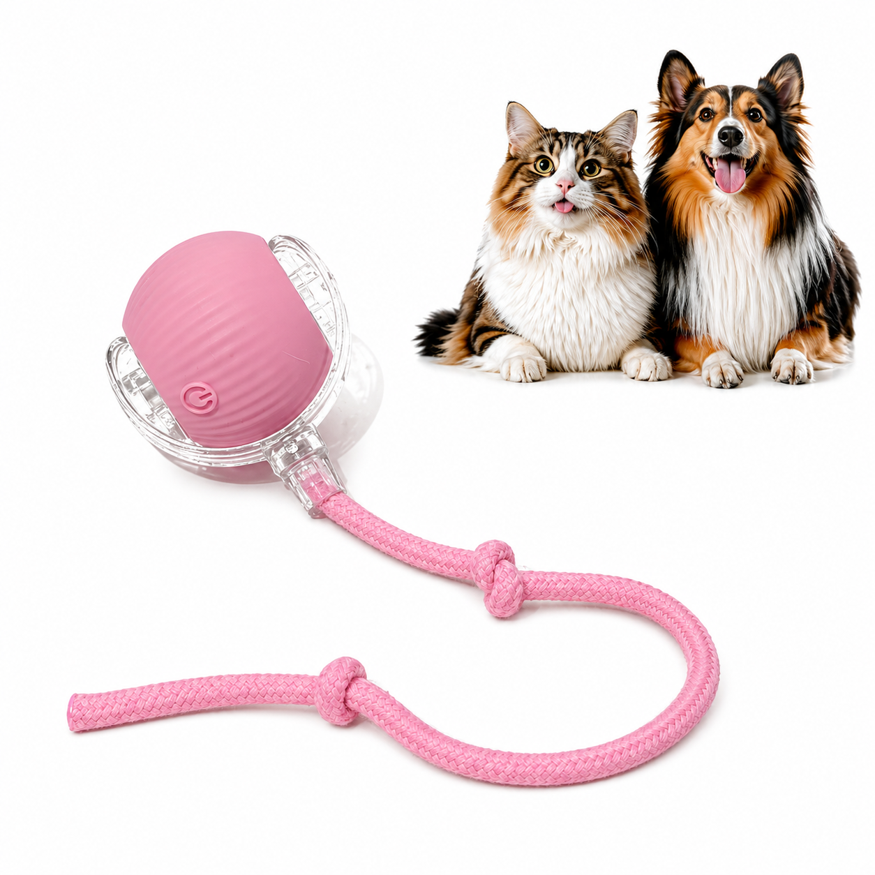 Rolling Fun Ball – Smart Interactive Pet Toy for Dogs & Cats