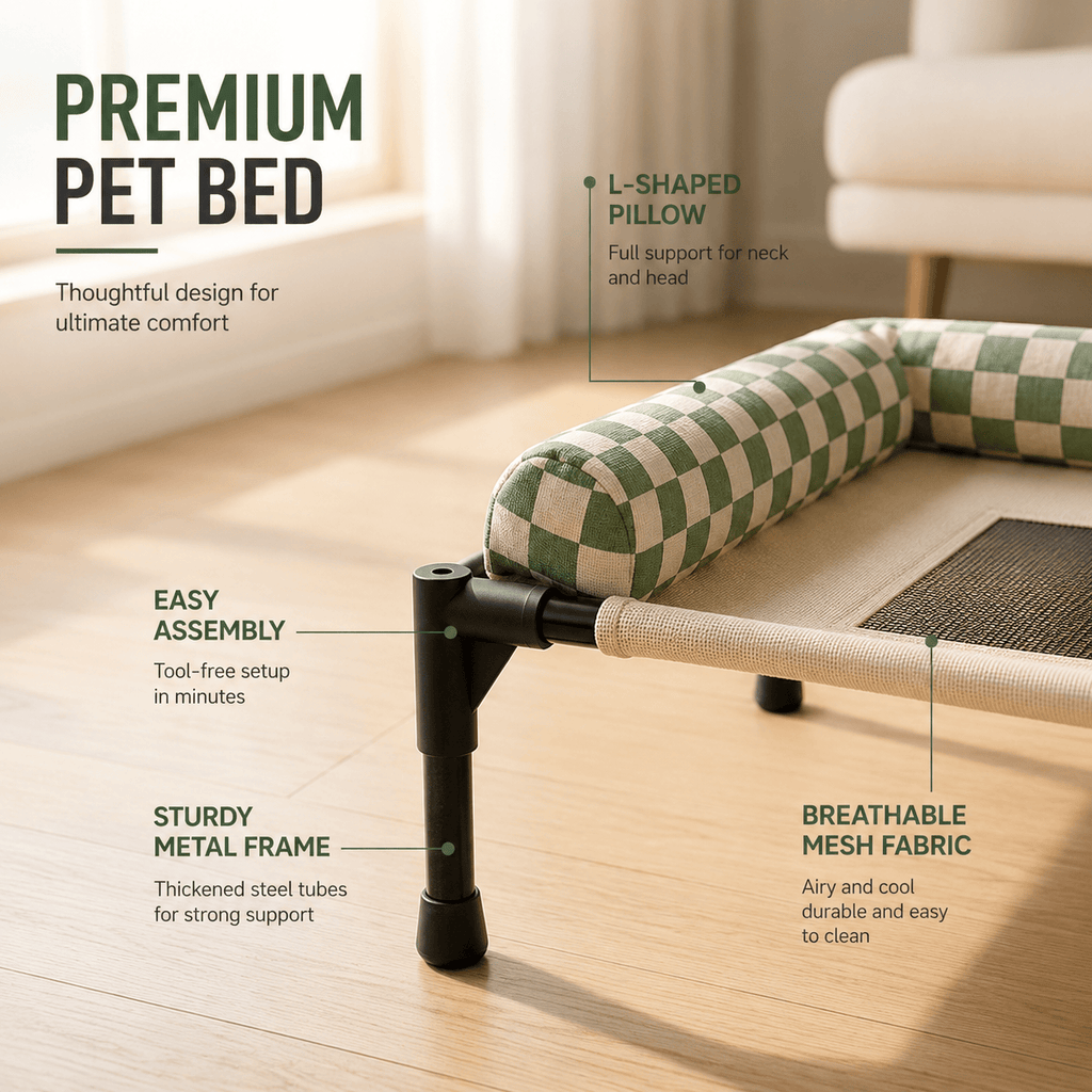 Cooling Elevated Pet Bed