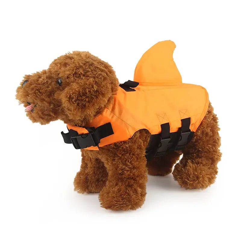 Dog Swim Vest – Shark Life Jacket for Safe Swimming