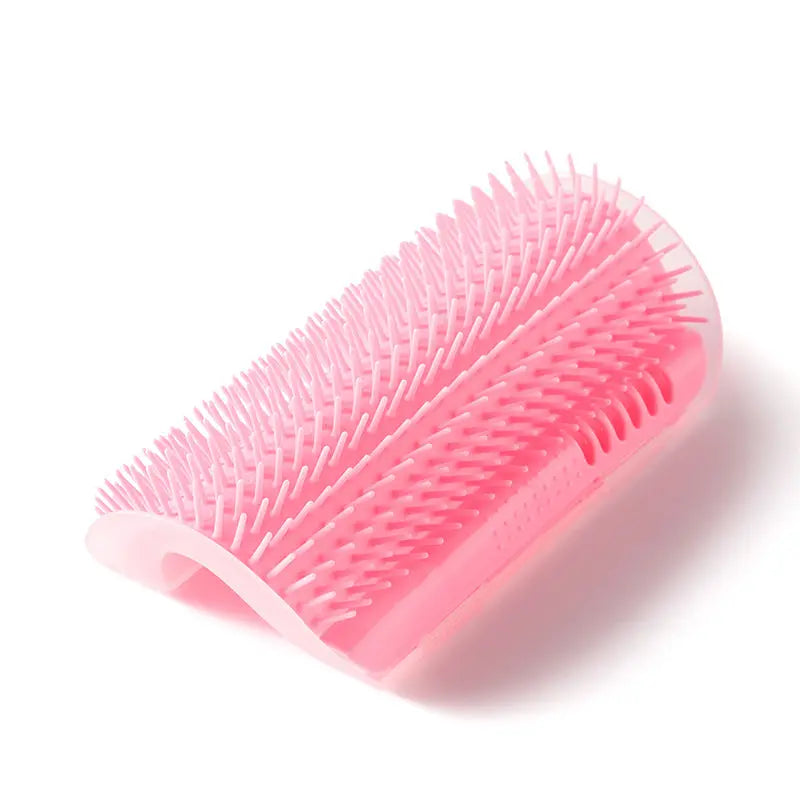 Self Grooming Pet Brush – Corner Massage Tool for Cats & Dogs