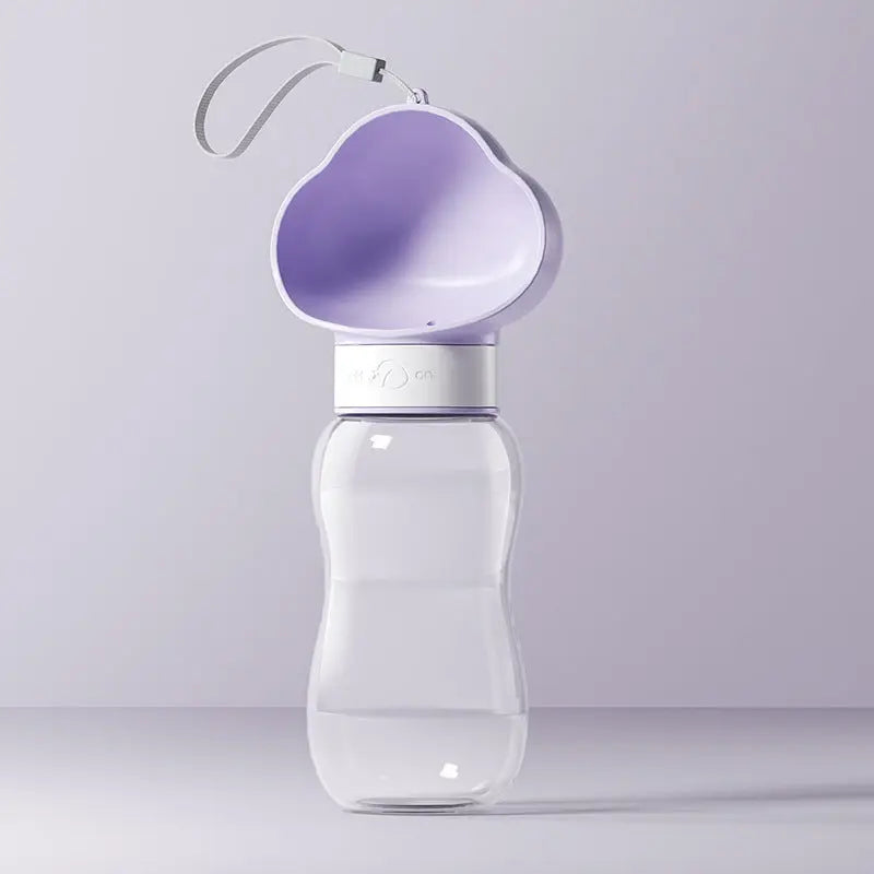Travel Dog Bottle – Portable Water Feeder with Bowl