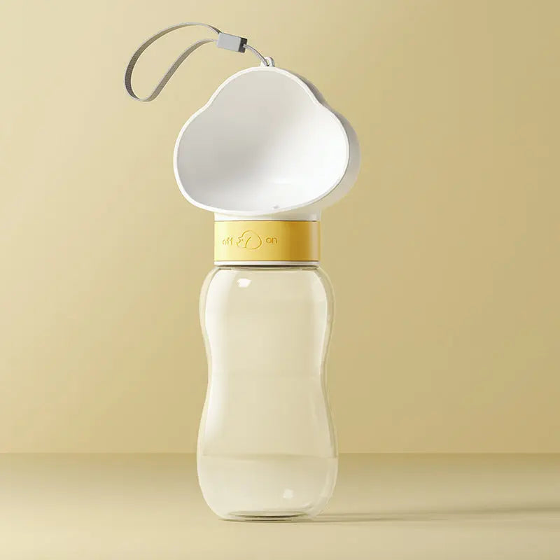 Travel Dog Bottle – Portable Water Feeder with Bowl