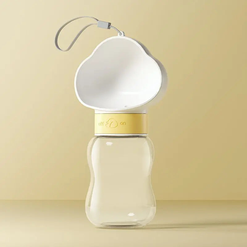 Travel Dog Bottle – Portable Water Feeder with Bowl