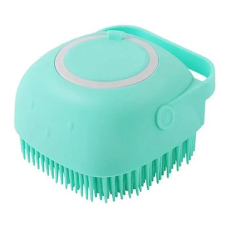 Dog Bath Brush – Silicone Shampoo Brush for Grooming